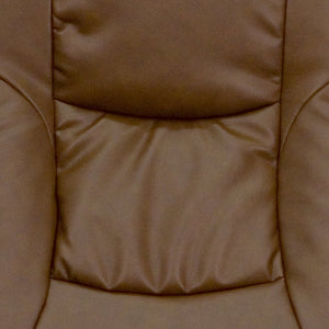 English Elm Rachel Contemporary Multi-Position Recliner & Ottoman Set - Ergonomic Comfort & Stylish Design Palimino BT-7862-PALIMINO-GG