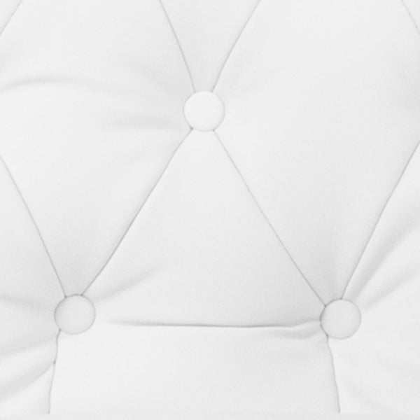 English Elm Hansel High Back Executive Swivel Chair - Elegant White LeatherSoft, Ergonomic Comfort & Style BT-90269H-WH-GG