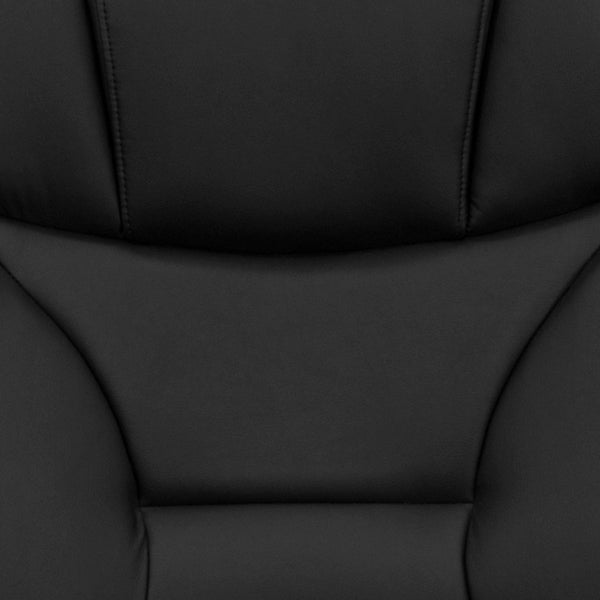 English Elm Hansel High Back Executive Swivel Office Chair - Stylish Black LeatherSoft with Ergonomic Comfort BT-9177-BK-GG