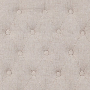 English Elm HERCULES Parsons Chair with Rolled Back, Brass Nailhead Trim & Walnut Finish for Elegant Living Spaces Beige Fabric BT-P-BGE-FAB-GG