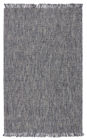 Jaipur Living Jaipur Living Caraway Handwoven Wool Boucle Rug Artisan Tasseled Global Texture Blue/ Gray 9'X12' RUG148675
