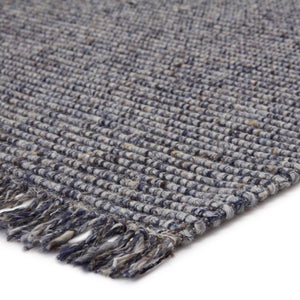 Jaipur Living Jaipur Living Caraway Handwoven Wool Boucle Rug Artisan Tasseled Global Texture Blue/ Gray 9'X12' RUG148675