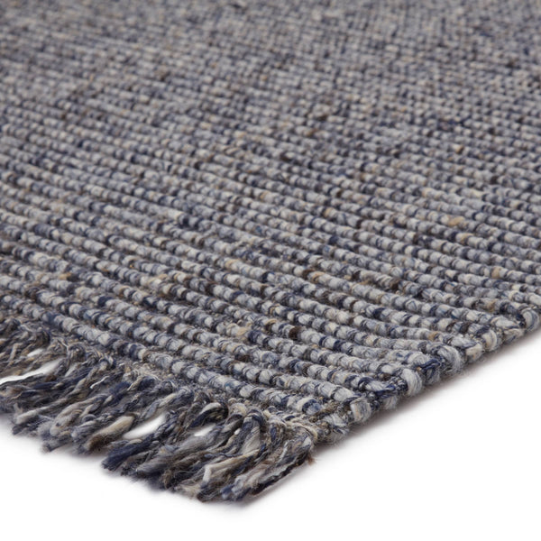 Jaipur Living Jaipur Living Caraway Handwoven Wool Boucle Rug Artisan Tasseled Global Texture Blue/ Gray 9'X12' RUG148675