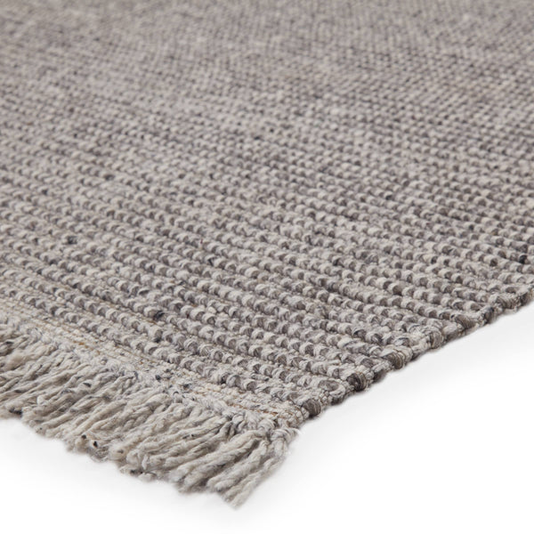 Jaipur Living Jaipur Living Caraway Handwoven Wool Boucle Rug Artisan Tasseled Global Texture Gray/ Cream 8'X10' RUG148680