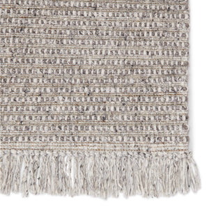 Jaipur Living Jaipur Living Caraway Handwoven Wool Boucle Rug Artisan Tasseled Global Texture Gray/ Cream 8'X10' RUG148680