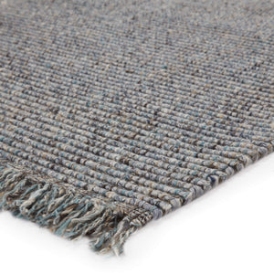 Jaipur Living Jaipur Living Caraway Handwoven Wool Boucle Rug Artisan Tasseled Global Texture Gray/ Blue 8'X10' RUG148683