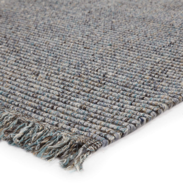 Jaipur Living Jaipur Living Caraway Handwoven Wool Boucle Rug Artisan Tasseled Global Texture Gray/ Blue 8'X10' RUG148683