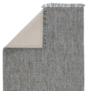Jaipur Living Jaipur Living Caraway Handwoven Wool Boucle Rug Artisan Tasseled Global Texture Gray/ Blue 8'X10' RUG148683