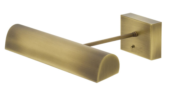 House Of Troy Battery Picture Lights - Elegant Led Lighting For Art And Decor, Ideal For Classic Traditional Themes Antique Brass Metal Btled14-71