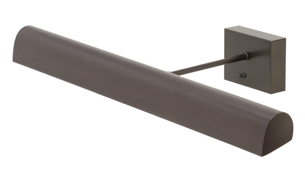 House Of Troy Battery Picture Lights - Elegant Led Illumination For Classic Traditional Artwork, 24" Long Design Mahogany Bronze Metal Btled24-81