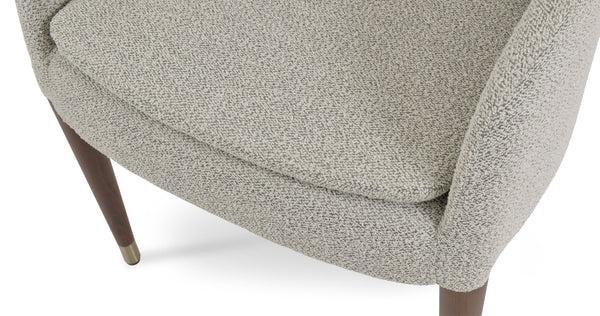 Soho Concept Buca Arm Wood Armchair - Elegant Beech Base, Premium Fabrics, 10-year Guarantee, Modern Design Walnut,Gold,White,Grey  Soho-concept-dining-chair-01628