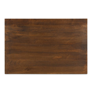 Moe's Home Everett Coffee Table – Elegant Solid Mango Wood Design With Ample Storage For Modern Living Spaces Brown Solid Mango Wood,Mango Wood Veneer Over Plywood (Back And Drawer Bottom) Bv-1024-20