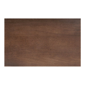 Moe's Home Rye 3 Drawer Nightstand With Durable Mango Wood Frame And Unique Tatami-mat Drawer Fronts Brown Solid Mango Wood Frame,Tatami,Mat Drawer Fronts Bz-1143-03