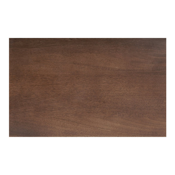 Moe's Home Rye 3 Drawer Nightstand With Durable Mango Wood Frame And Unique Tatami-mat Drawer Fronts Brown Solid Mango Wood Frame,Tatami,Mat Drawer Fronts Bz-1143-03