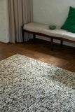 Brink & Campman Marble 97% Pure New Wool / 3% Jute Handwoven Rug Moss 97% pure new wool   3% jute 029537250350-BRINK-CAMPMAN