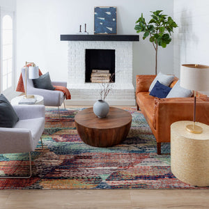 Karastan Rugs Depiction by Stacy Garcia Bancroft Hand Knotted Wool Modern/Contemporary Area Rug Multi 8' x 10'