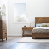 Barne Collection Bed Salt Flat - Barne Collection Bed Honey finish SFBARNWBDKKPI Malouf