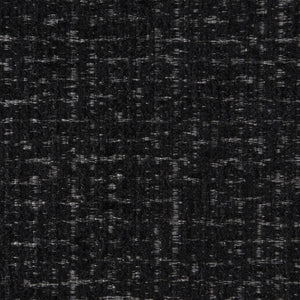 Meridian Furniture Baylor Chenille Woven Upholstered Full Bed Soft Curved Headboard Transitional Bedroom Frame Black BaylorBlack-F