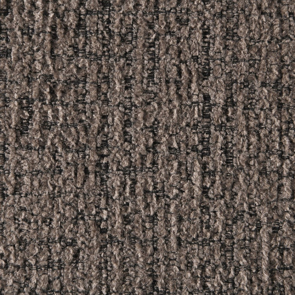 Meridian Furniture Baylor Chenille Upholstered King Bed Soft Curved Frame for Modern Contemporary Bedrooms Brown BaylorBrown-K