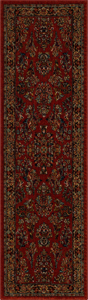 Berdan Garnet 2' 4" x 7' 10" Area Rug Karastan Rugs