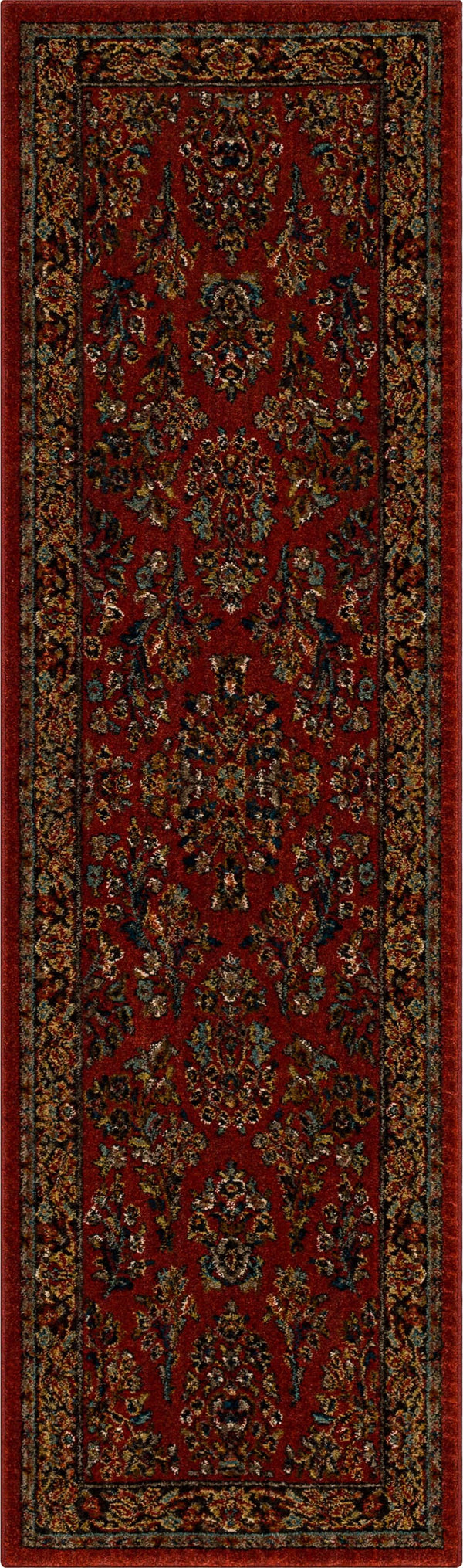 Berdan Garnet 2' 4" x 7' 10" Area Rug Karastan Rugs