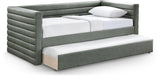 Beverly Green Vegan Leather Twin Daybed BeverlyGreen-T Meridian Furniture