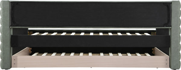 Beverly Green Vegan Leather Twin Daybed BeverlyGreen-T Meridian Furniture