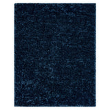 Billow Shag Blue 5' 3" x 8' Area Rug Karastan Rugs