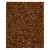 Billow Shag Rust 5' 3" x 8' Area Rug Karastan Rugs