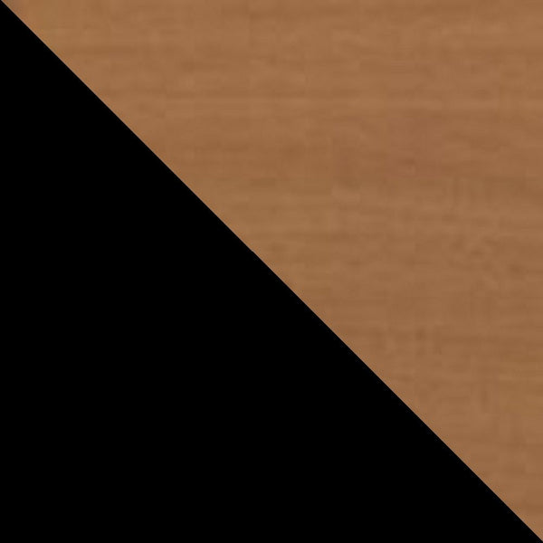 Tudor 53.15 Sideboard in Black and Maple Cream 1027752 Manhattan Comfort