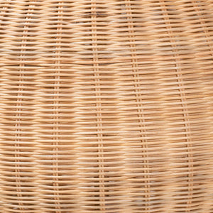 Bali & Pari Blanche Handcrafted Rattan Floor Lamp Bohemian Sculptural Woven Ambient Light