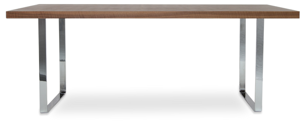 Soho Concept Bosphorus Wood Top - 71" Premium Walnut, Wenge Oak, & White Lacquer - 2" Thick Elegance Walnut  Soho-concept-dining-chair-13644