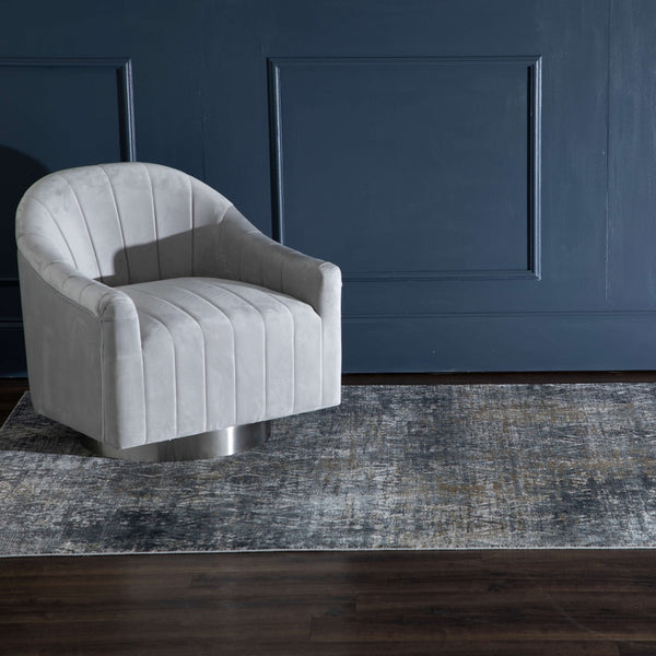 Tryst Botan Anthracite Area Rug RG072 038 060096 IP Karastan Rugs Mohawk