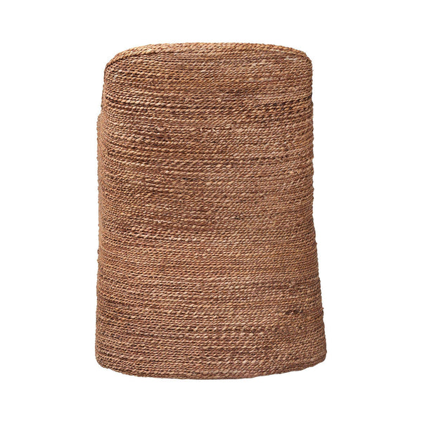 Bali & Pari Brenton Handwoven Seagrass Dining Chair with Mango Wood Frame for Bohemian Interiors