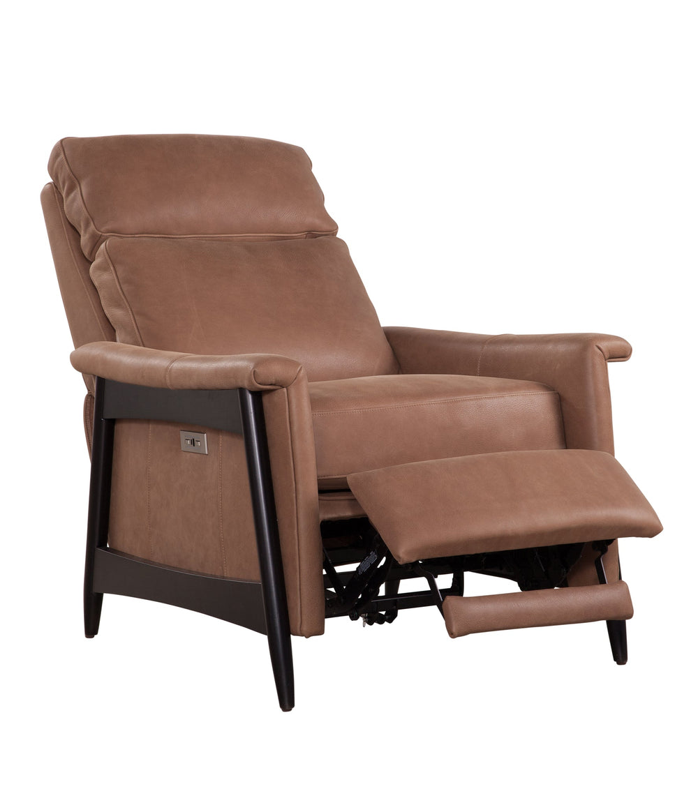 Olivia + Quinn Bristol Power Recliner: Luxurious Comfort With Usb Port, Perfect For Movie Nights And Relaxation Notting Hill Cider Leather,Foam,Wood 2086_Nth1501