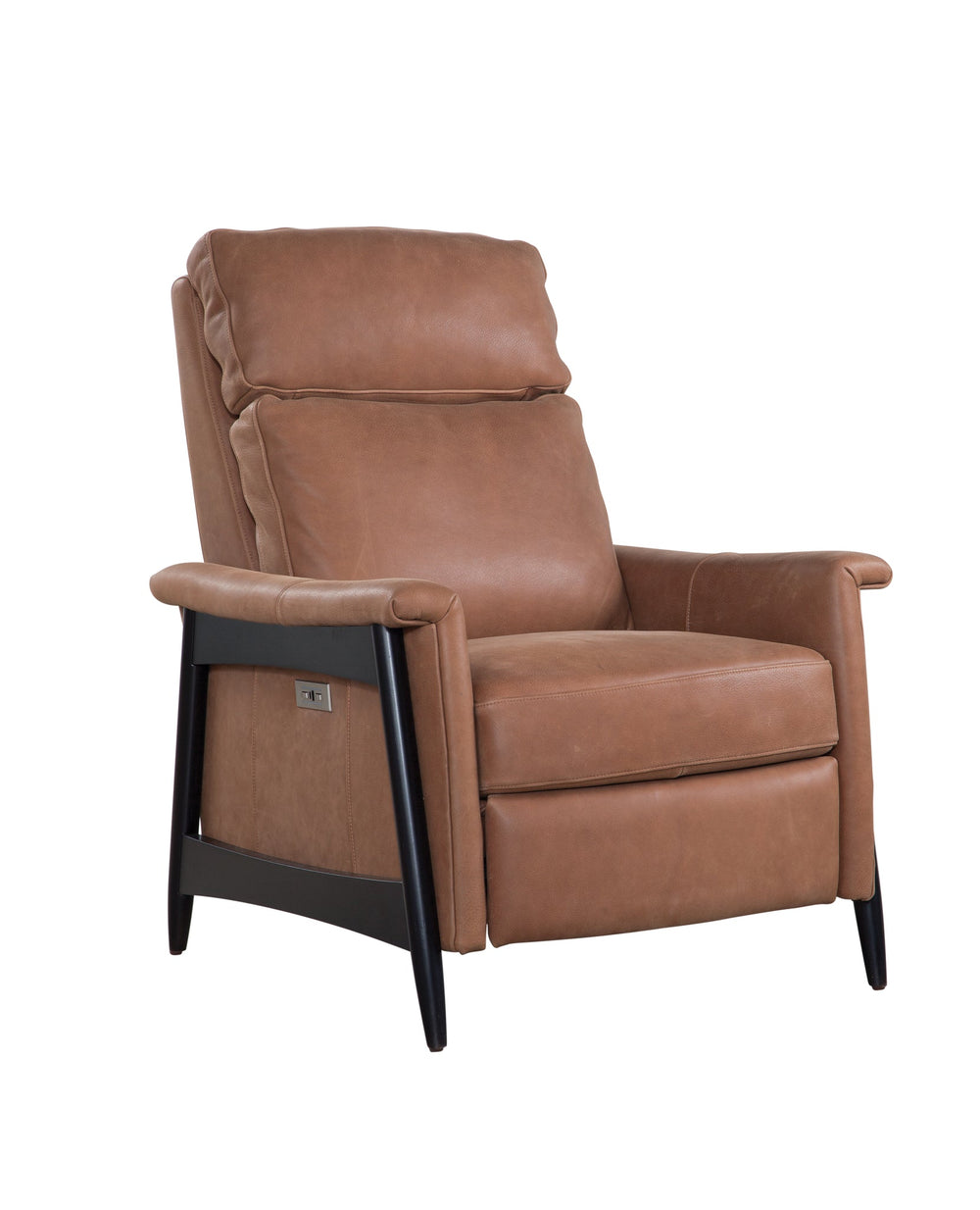 Olivia + Quinn Bristol Power Recliner: Luxurious Comfort With Usb Port, Perfect For Movie Nights And Relaxation Notting Hill Cider Leather,Foam,Wood 2086_Nth1501