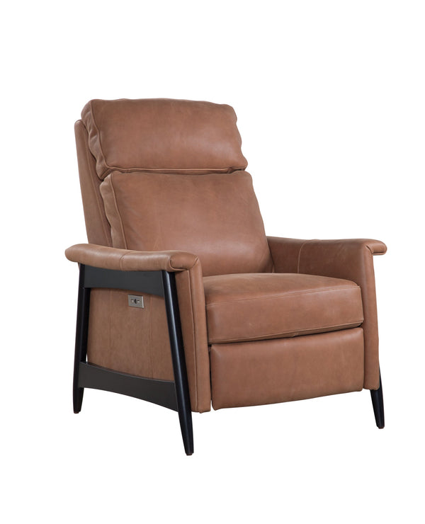 Olivia + Quinn Bristol Power Recliner: Luxurious Comfort With Usb Port, Perfect For Movie Nights And Relaxation Notting Hill Cider Leather,Foam,Wood 2086_Nth1501