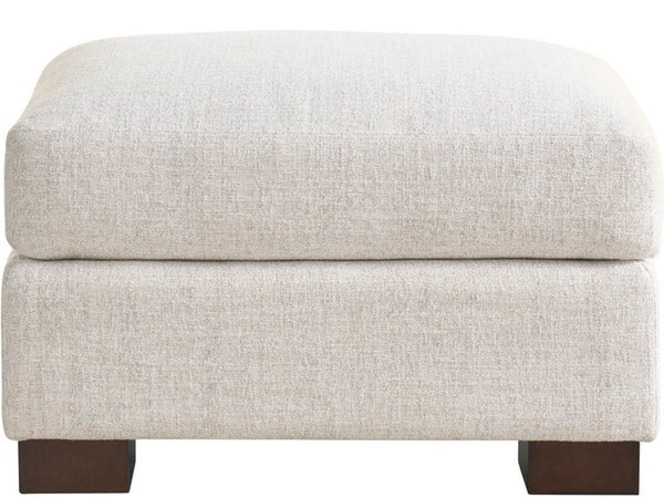 Universal Furniture Brooklyn Ottoman - Stylish Monique Linen Upholstered Seat For Modern Living Room Comfort & Elegance Espresso 100% Polyester U461504-1766-1-universal