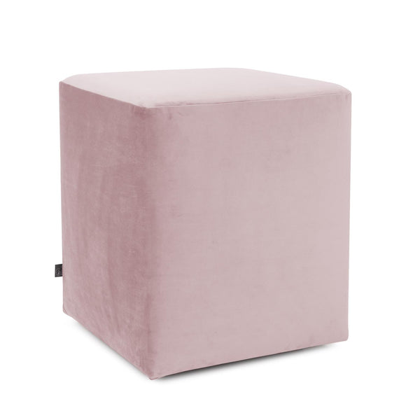 Howard Elliott Universal Cube Cover - Luxurious Faux Leather Slipcover For Stylish Home Décor Updates Pink 100% Polyester C128-1018-howard-elliott