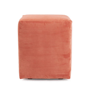 Howard Elliott Universal Cube Cover - Luxurious Faux Fur With Unique Ribbed Design For Ultimate Comfort And Style Orange 88% Poly,12% Nylon C128-1348-howard-elliott