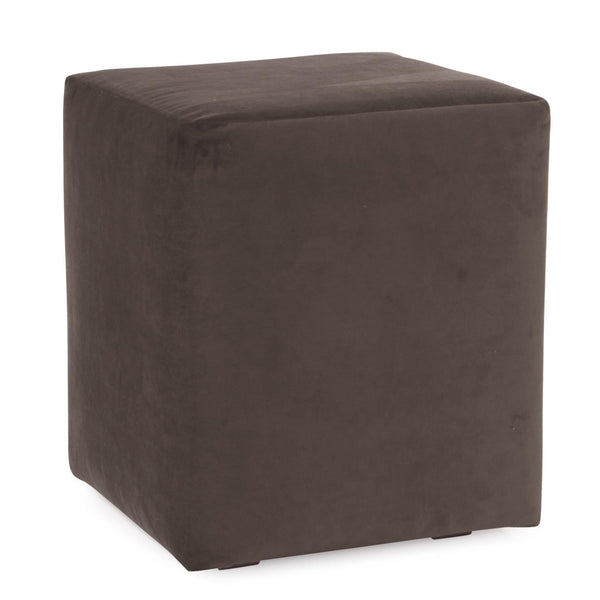 Howard Elliott Universal Cube Cover - Luxurious Faux Leather Slipcover For Stylish Home Décor Updates Brown 100% Polyester C128-220-howard-elliott