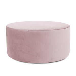 Howard Elliott Universal 36 Round Cover - Luxurious Faux Leather Slipcover For Elegant Home Décor Makeover Pink 100% Polyester C132-1018-howard-elliott
