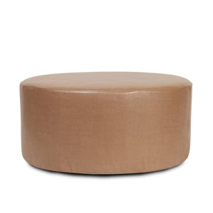 Howard Elliott Universal 36 Round Cover - Luxurious Faux Leather Slipcover For Elegant Home Décor Makeover Brown 100% Polyurethane C132-191-howard-elliott