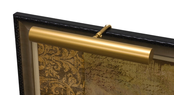House Of Troy Contemporary Plug-in Picture Lights: Elevate Your Art With Adjustable Gold Accent Lighting Solutions Gold Metal C16-1