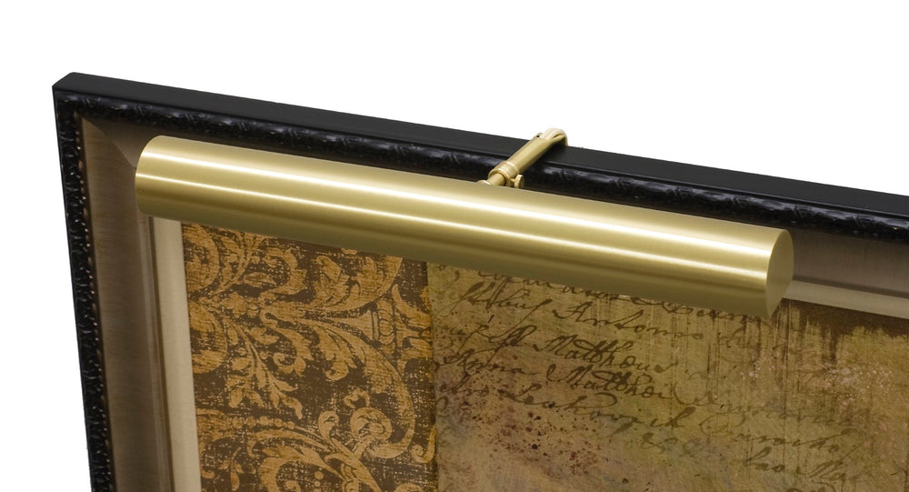 House Of Troy Contemporary Plug-in Picture Lights: Elevate Your Art With Adjustable Gold Accent Lighting Solutions Polished Brass Metal C16-61