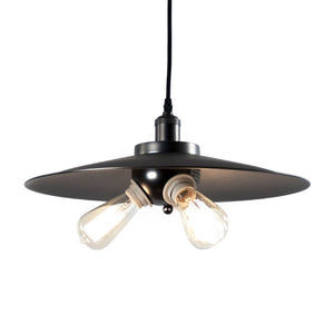 Zentique Adeline Modern Hanging Light Pendant — Sleek Metal Low-Profile Fixture for Kitchens, Dining & Entryways C2015-3