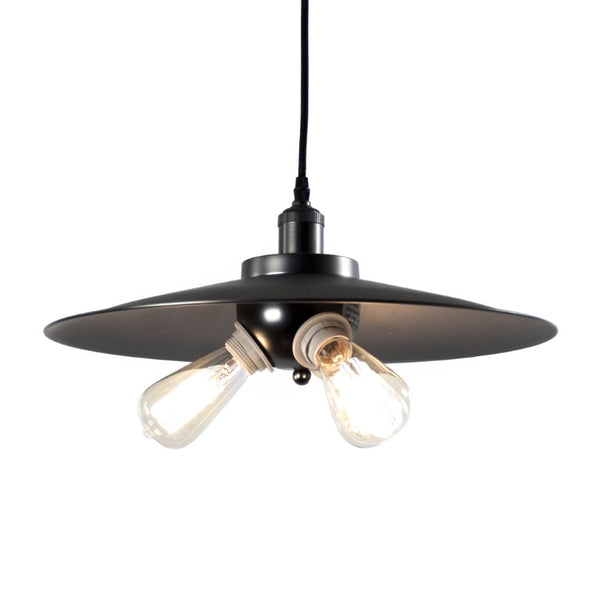 Zentique Adeline Modern Hanging Light Pendant — Sleek Metal Low-Profile Fixture for Kitchens, Dining & Entryways C2015-3