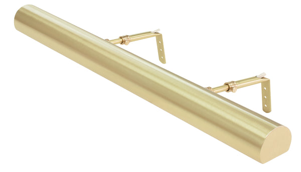 House Of Troy Contemporary Plug-in Picture Lights: Elevate Your Art With Adjustable Gold Accent Lighting Solutions Satin Brass Metal C24-51