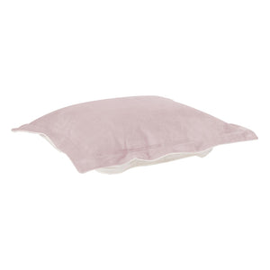 Howard Elliott Puff Ottoman Cover - Transform Your Furniture With Luxurious Faux Fur For A Chic Home Makeover! Pink 100% Polyester C310-1018-howard-elliott
