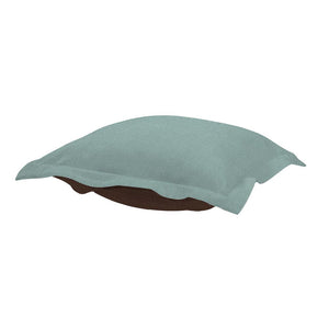 Howard Elliott Puff Ottoman Cover - Transform Your Furniture With Luxurious Faux Fur For A Chic Home Makeover! Blue 100% Polyester C310-200-howard-elliott